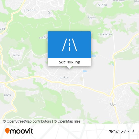 מפת الريحانية