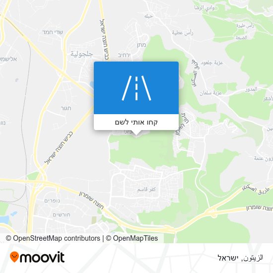 מפת الزيتون