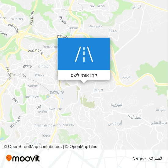 מפת الصوّانة