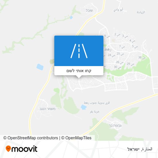 מפת المنارة