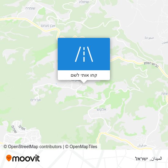 מפת الميدان