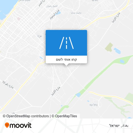 מפת بغداد