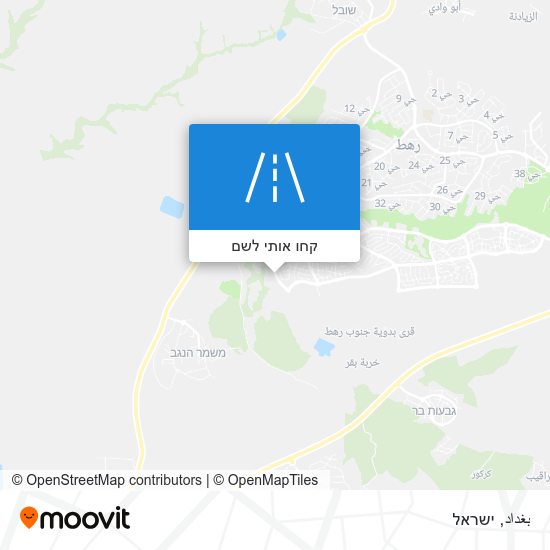 מפת بغداد