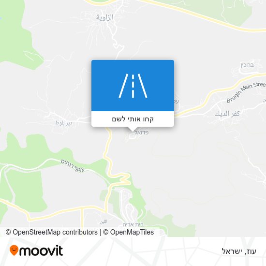 מפת עוז