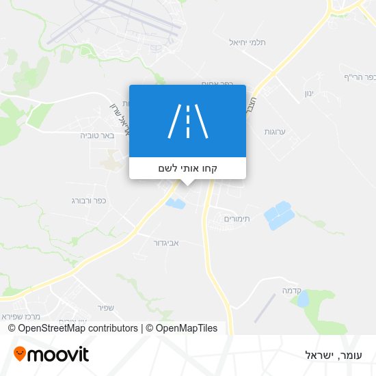 מפת עומר