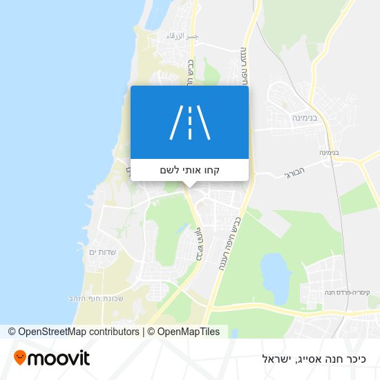 מפת כיכר חנה אסייג