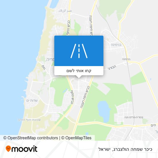 מפת כיכר שמחה הולצברג