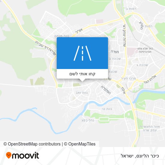 מפת כיכר הליונס