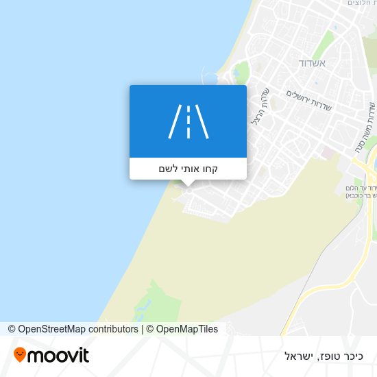 מפת כיכר טופז