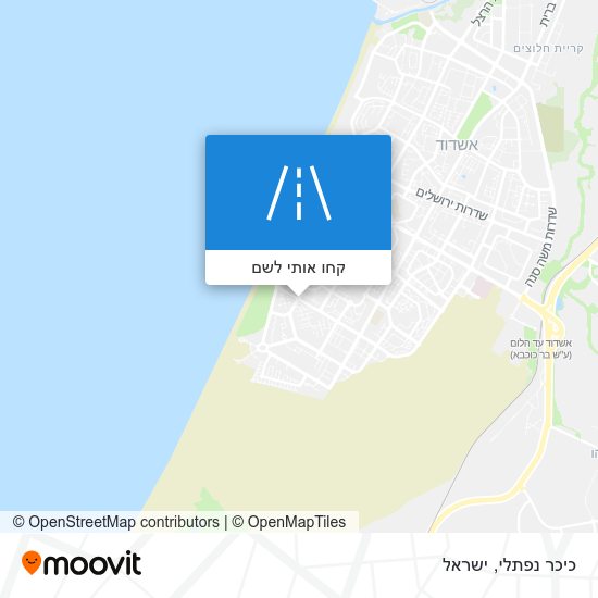 מפת כיכר נפתלי
