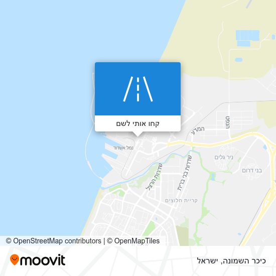 מפת כיכר השמונה
