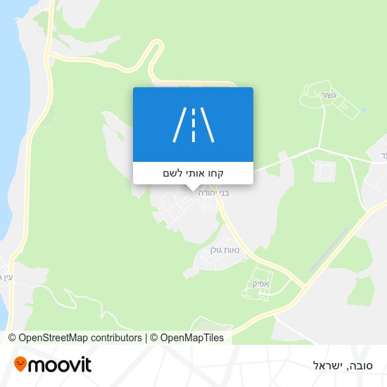 מפת סובה