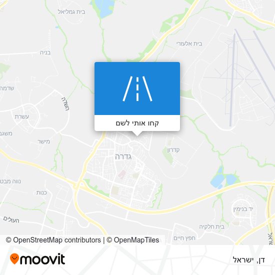 מפת דן