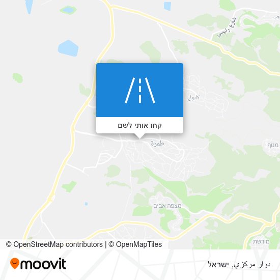 מפת دوار مركزي