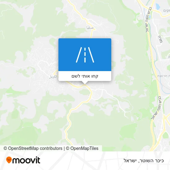 מפת כיכר השוטר