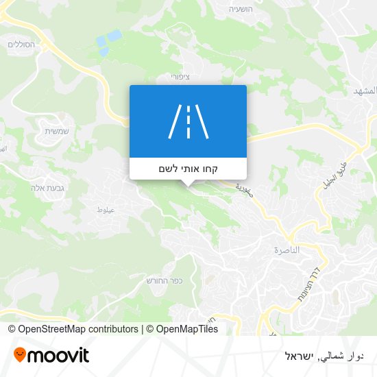 מפת دوار شمالي