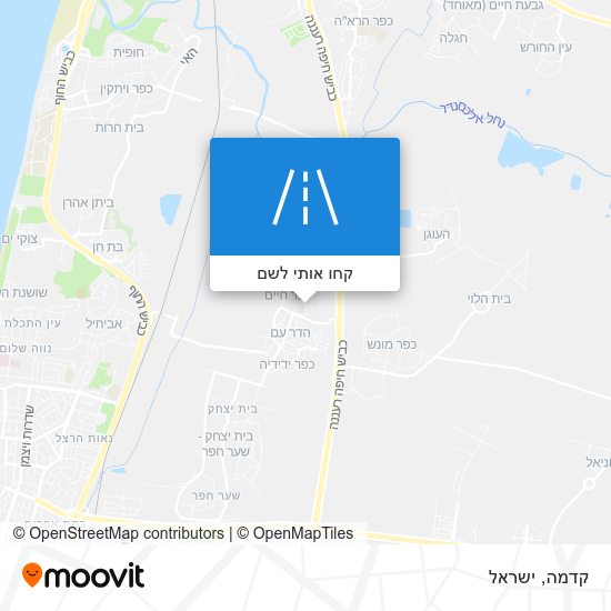 מפת קדמה