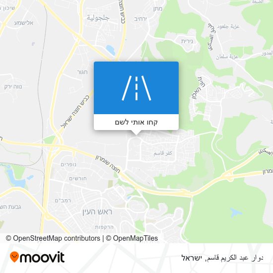 מפת دوار عبد الكريم قاسم