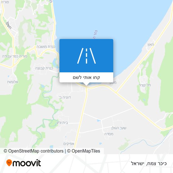 מפת כיכר צמח