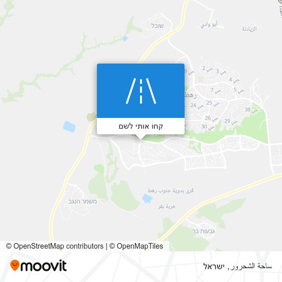 מפת ساحة الشحرور