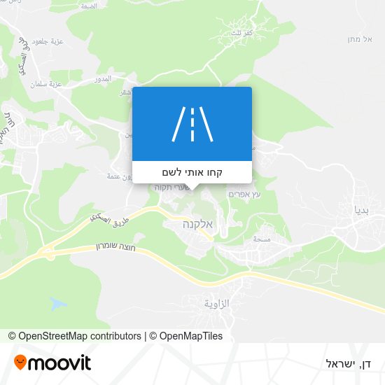 מפת דן