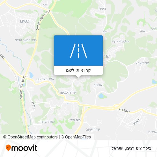 מפת כיכר ציפורנים