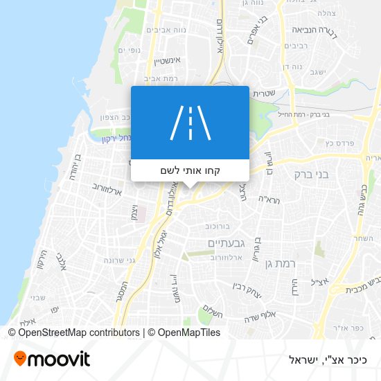 מפת כיכר אצ"י