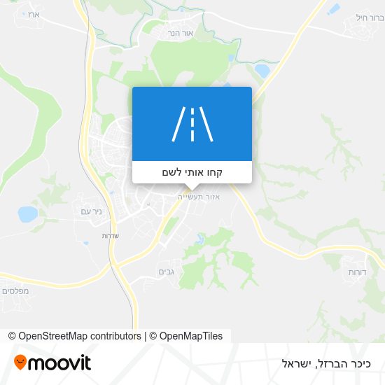 מפת כיכר הברזל