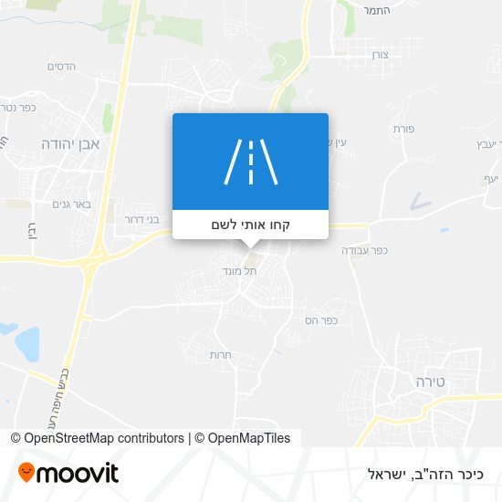 מפת כיכר הזה"ב