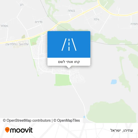 מפת עוזיהו