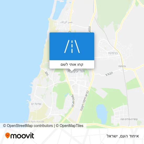 מפת איחוד העם