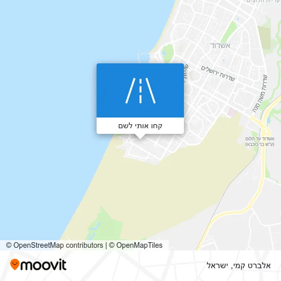 מפת אלברט קמי