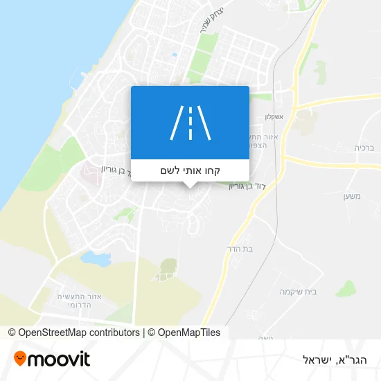 מפת הגר"א