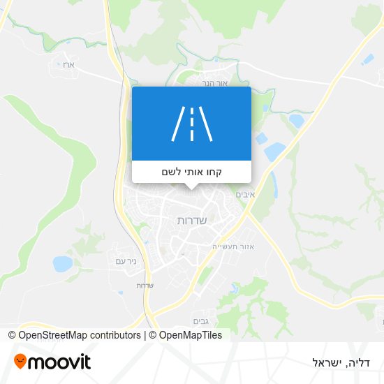 מפת דליה