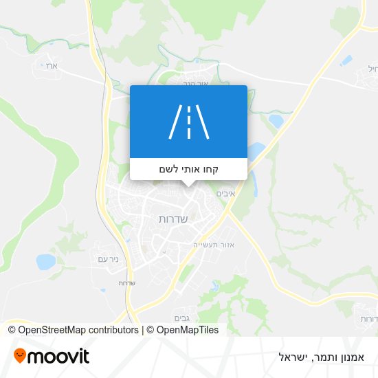 מפת אמנון ותמר