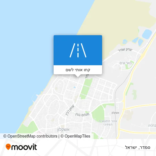 מפת סמדר