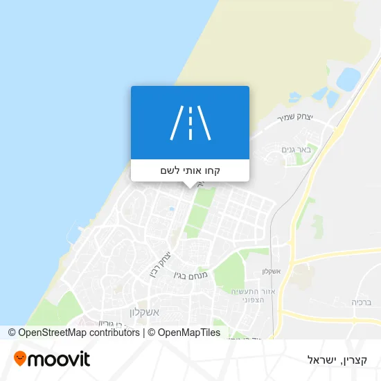 מפת קצרין