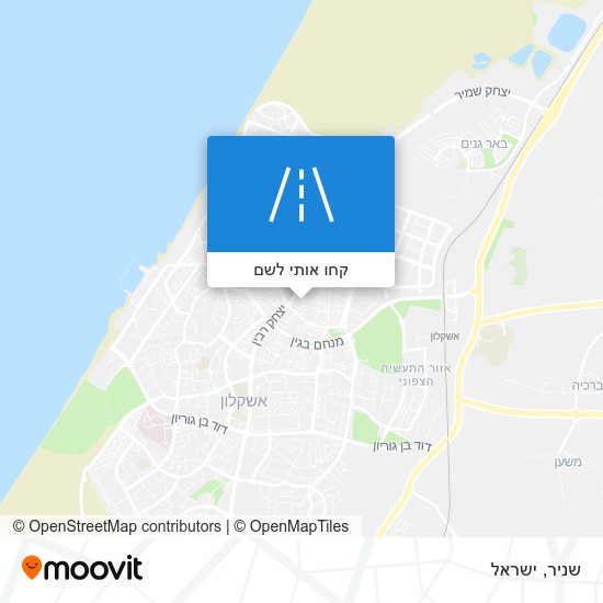 מפת שניר