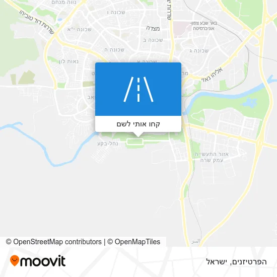 מפת הפרטיזנים