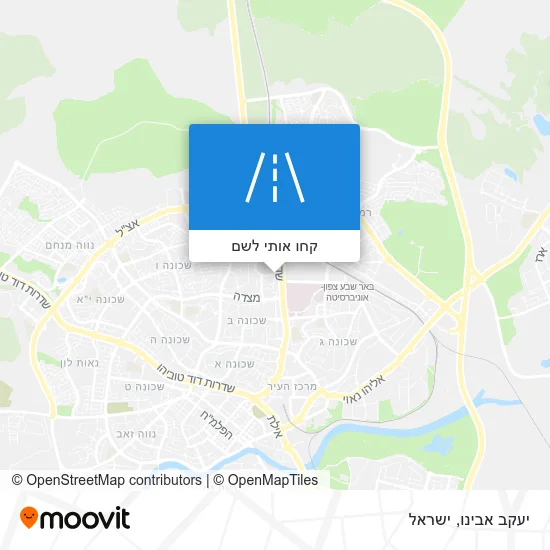 מפת יעקב אבינו
