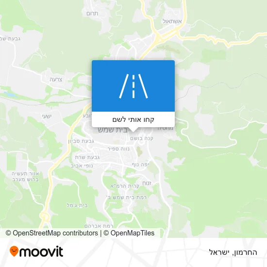 מפת החרמון