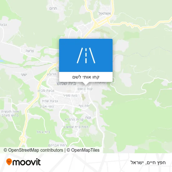 מפת חפץ חיים