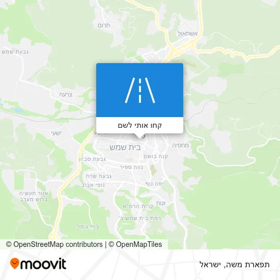 מפת תפארת משה