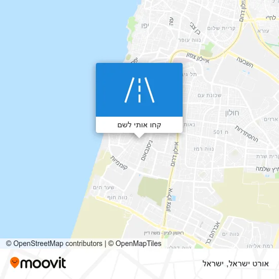 מפת אורט ישראל