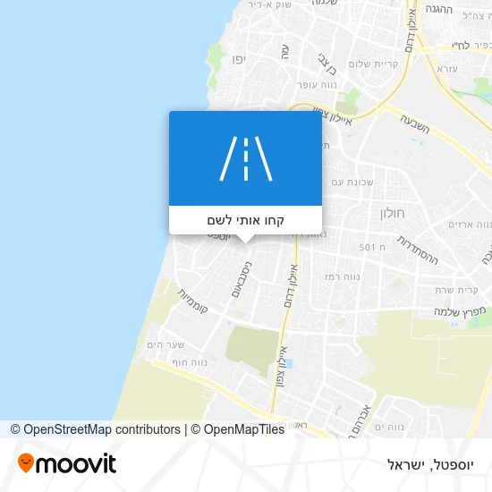 מפת יוספטל