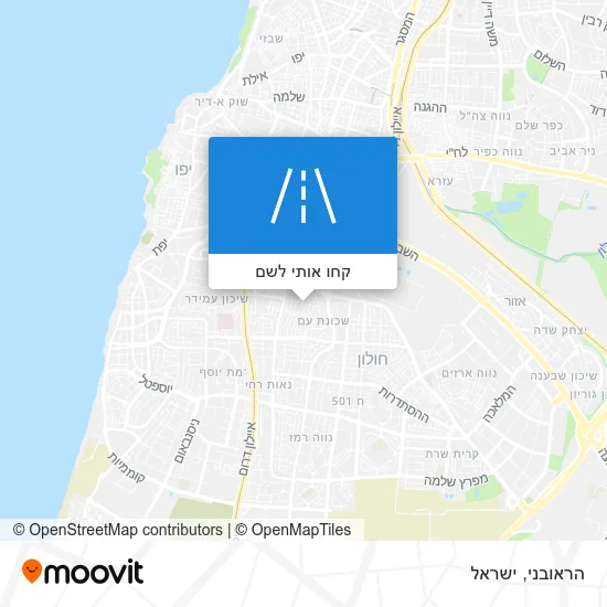 מפת הראובני