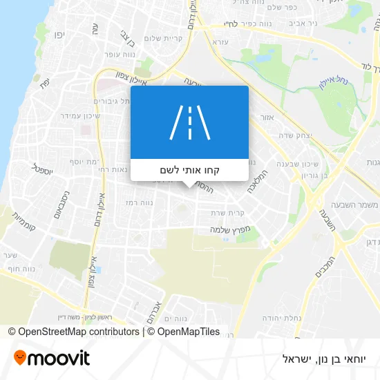 מפת יוחאי בן נון