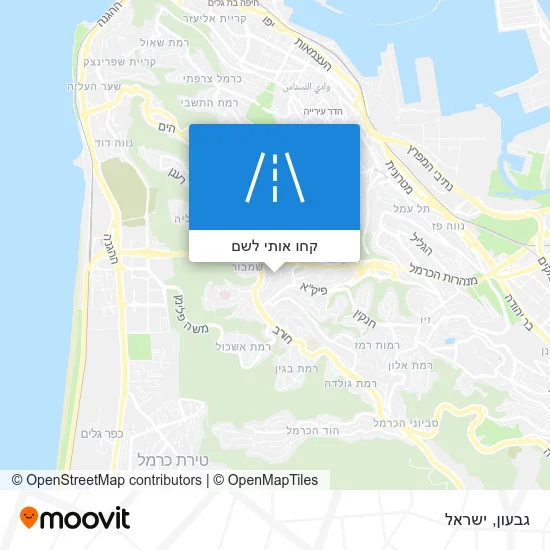 מפת גבעון