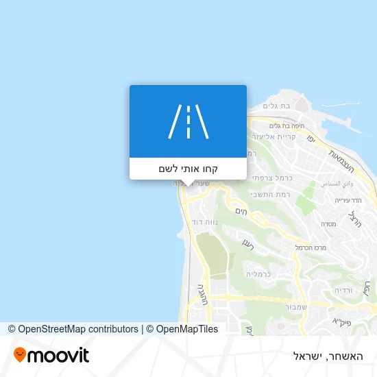 מפת האשחר