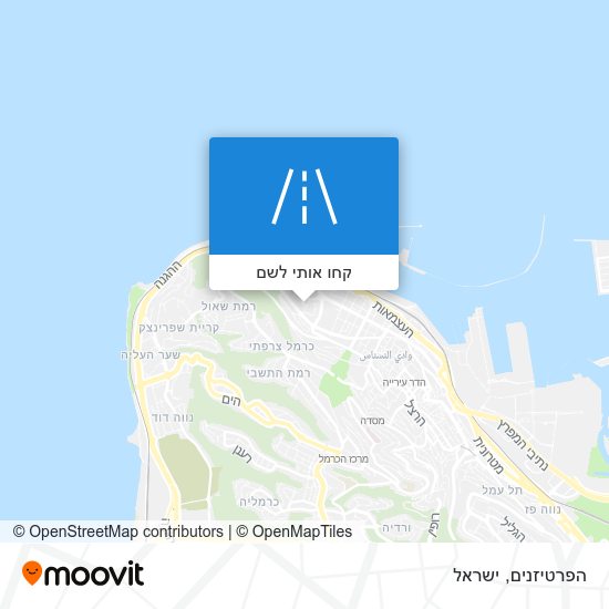 מפת הפרטיזנים